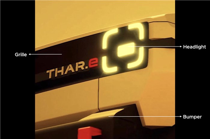 Mahindra Thar EV SUV concept 